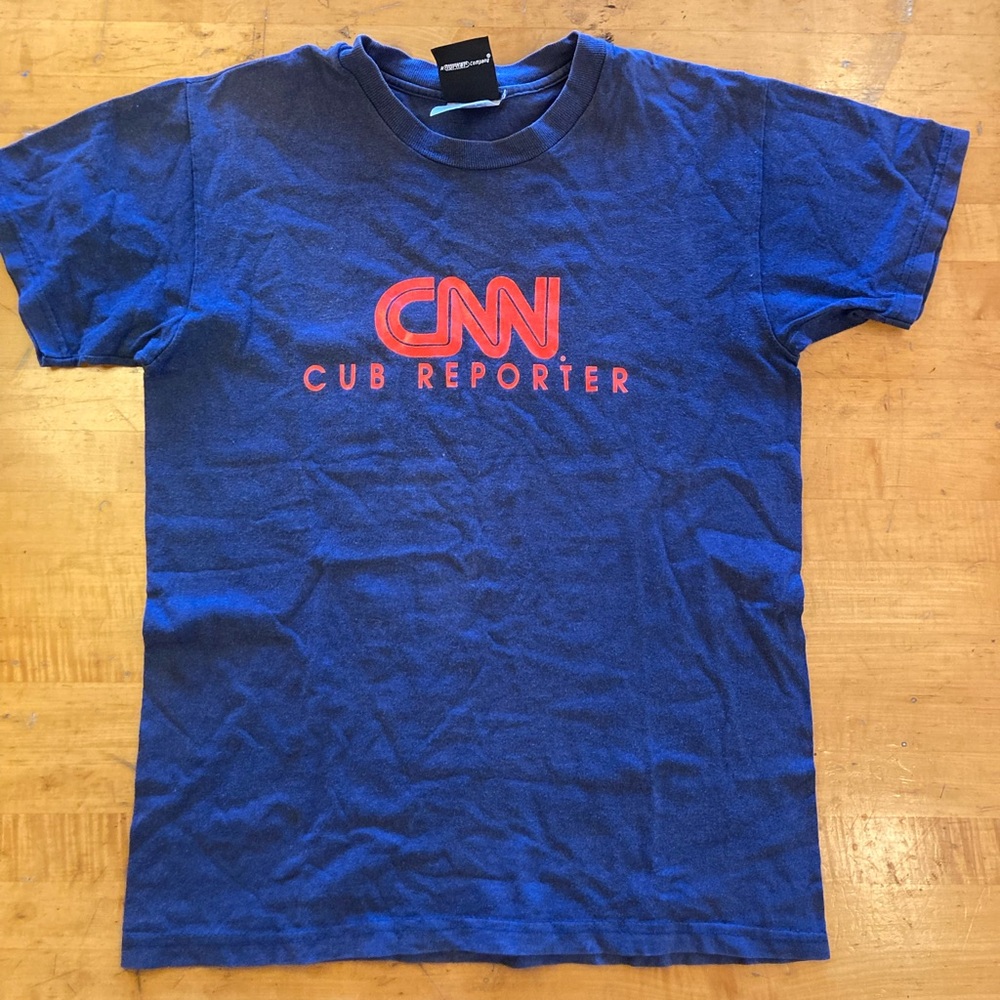 Cub Reporter Kids Short-Sleeve Tee - Blue/Red